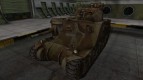 La piel de américa del tanque M3 Lee