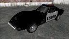 Chevrolet Corvette C3 Stingray Policía LSPD