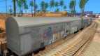 Рефрежираторный vagón de tren de dessau nº 8 Разрисованный