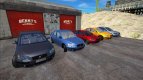 Pack of Volvo S40 cars