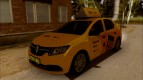 Renault Logan 2017 Яндекс Такси