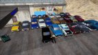 Pack of cars Moskvich-412
