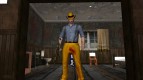Skin GTA V Online в HD в жёлтой одежде