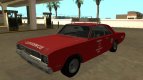 Dodge Dart 1974 корпус Bombeiros де Сан-Паулу