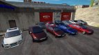 Pack of Volvo S60 cars