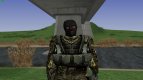 Miembro de la agrupación Suicidas en el casco antiguo de batalla deg-7 de S. T. A. L. K. E. R v.6
