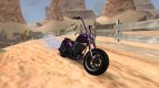 GTA V Western Motorcycle Chopper Zombie Stock