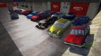 Pack of different Alfa Romeo cars (Stelvio, TZ3, 33, 147, 2000, Alfasud, GT, GTV, Montreal, F1)