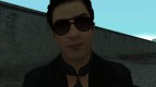 Vito en el traje negro de la Mafia II vegas