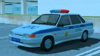 Lada Samara 2115 POLICE ABOUT TRAFFIC POLICE OF THE UGIBDD (2012-2014)
