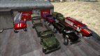 Pack of cars Ural-43206