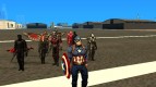 The first Avenger standoff