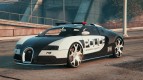 Bugatti Veyron - Police