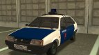 VAZ-2109 Moscow police of the 90s