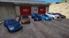 Pack of cars tuning studio WALD