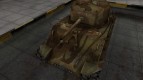 Americano tanque Sherman M4A2E4