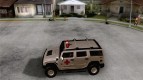 AMG HUMMER H2 rojo cruz (ambulancia)