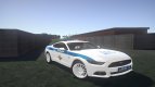 El Ford Mustang GT 2015 la Policía de la polica de trfico