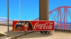 Custom Peterbilt 379 semi trailer for Coca Cola