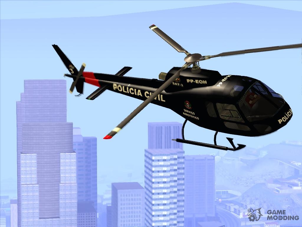 Mods GTA San Andreas: Helicoptero Policia - PR