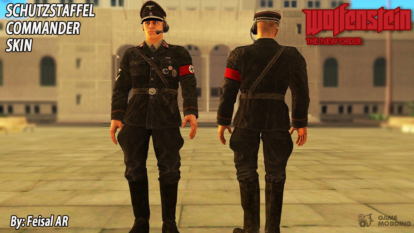 A German officer of The New Order Wolfesntein for GTA San Andreas