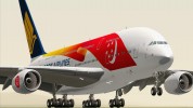 Airbus A380-800 Singapore Airlines 50th Birthday Singapores Livery (9V-SKI)
