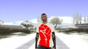 Skin de GTA Online con la camiseta de su puño