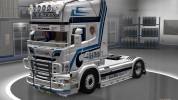 Hovotrans skin for truck Scania R