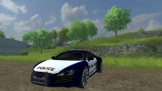 El Audi R8 Police car