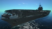 El USS Enterprise Aircraft Carrier