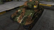 The skin for the M4A3E8 Sherman