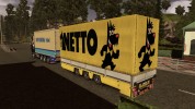 Tandem trailer/NETTO