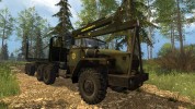 Ural 4320 timber carrier