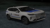 Haval Jolion 2021 Patrulla De La Policía De Ucrania