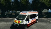Ambulance Jussieu Secours Fiat 2012