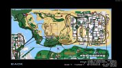 GTA Vice City style map