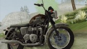 La motocicleta Triumph from Metal Gear Solid V The Phantom Pain