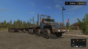The truck with AUTOFIT Ural 6614