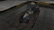 Historical camouflage Renault FT