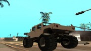 Hummer H1 Monster Truck для GTA San Andreas миниатюра 4