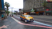 Dodge Grand Caravan Taxi 2008 для GTA 5 миниатюра 3