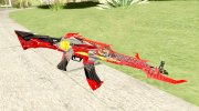 AK-47 (Unicorn Fire) para GTA San Andreas miniatura 1