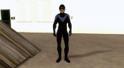 Nightwing skin для GTA San Andreas миниатюра 5