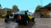 Ford Crown Victoria Indiana Police para GTA San Andreas miniatura 4