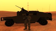 Оператор красного эскадрона DEVGRU para GTA San Andreas miniatura 2