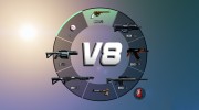 Colored 3D Weapon + Radio Icons 8.0 для GTA 5 миниатюра 1