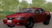 Ford Mustang Cobra 1999 Clean Mod для GTA San Andreas миниатюра 13