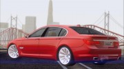 BMW 750Li 2012 для GTA San Andreas миниатюра 4