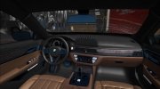 BMW M760Li xDrive (G12) Black para GTA San Andreas miniatura 7