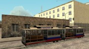 Tram, painted in the colors of the flag v.1.1 by Vexillum  миниатюра 1